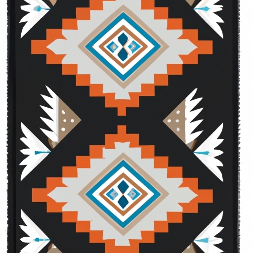 black and white aztec outdoor rug
