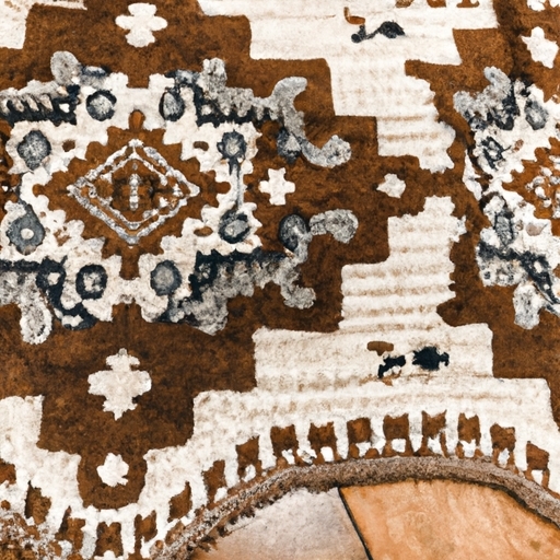 Western frontier area rugs