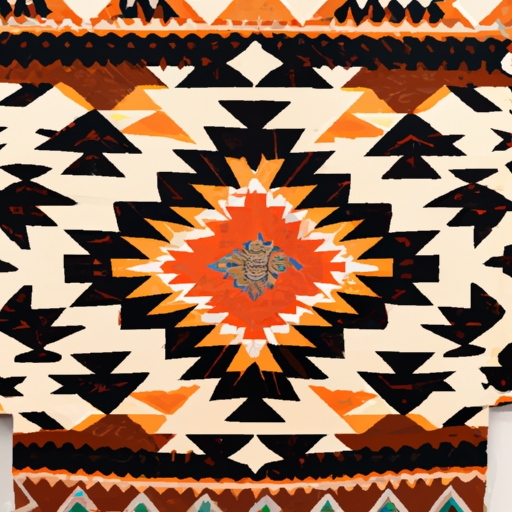 Southwestern Style Handcrafted Native American Floor Area Rugs