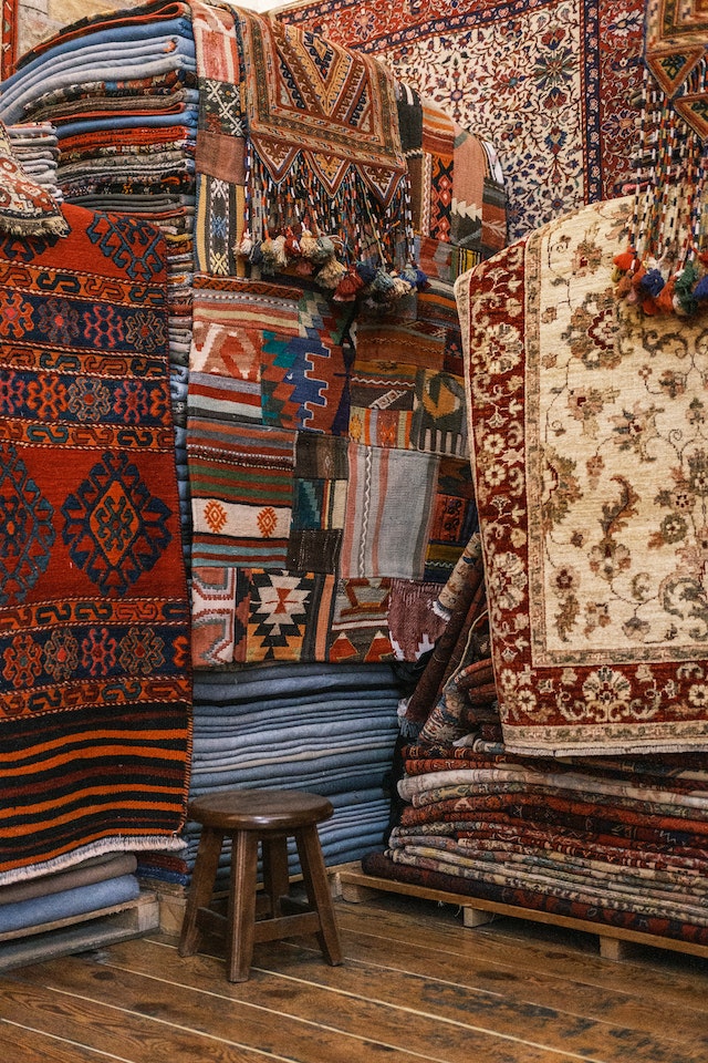 Materials Used in Making Genesis Native American Rugs