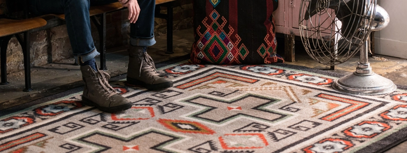 southwestern style area rugs round