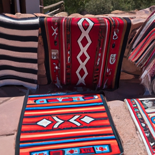 Navajo Area Rugs and Woven Fabrics