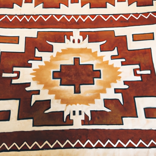 Elegant Artisan Southwestern Design Rug for Home