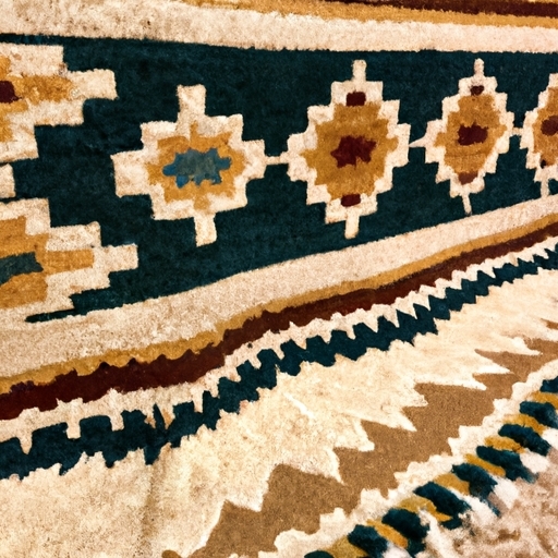 Unique Ethnic Southwestern Home Rug