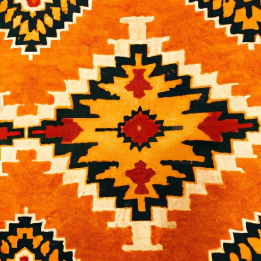 Luxurious Handmade Southwestern Home Rug