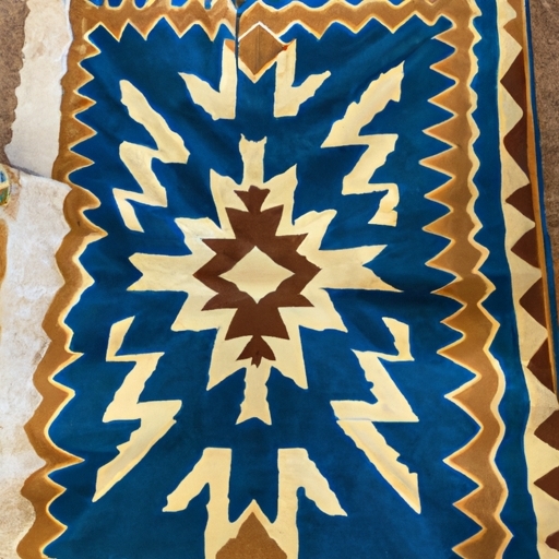 Contemporary Handmade Southwestern Rug