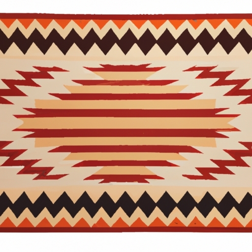 south western rug